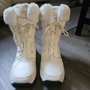 HOBIBEAR Women's Waterproof Winter Snow Boots Lightweight Warm